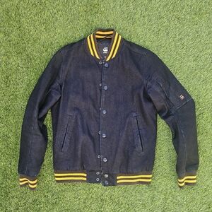 G-star Raw - Denim Varsity Jacket - Medium